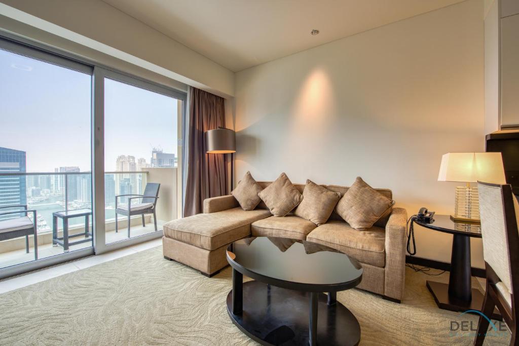 هتل اکسپشنال 1BR ات د آدرس ریزیدنسز دبی مارینا بای دلاکس هالیدی هومز - Exceptional 1BR at The Address Residences Dubai Marina by Deluxe Holiday Homes