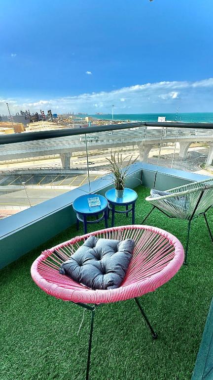 هتل واندرفول 1BD وید فول مارینا ویو - Wonderful 1BD With Full Marina View