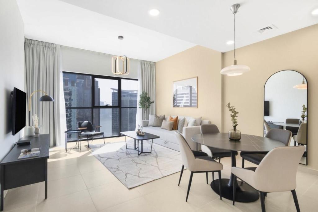هتل سیلک هاوس یونیک 1 بی دی آر پد گورجیوس ویو این نیو تاور - Silkhaus unique 1BDR pad gorgeous view in new tower