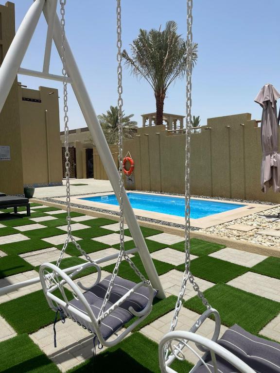 هتل 2 بد روم ویلا این راس ال خیماه ویت پراویت سوییمنگ پول - 2 Bedroom Villa in Ras Al Khaimah with Privat swimming Pool