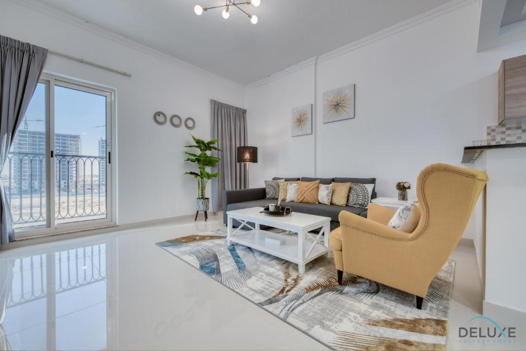 هتل پرایم 1BR اَت کانال ریدنس وست دبی اسپورتس سیتی بای دلاکس هالی دی هومز - Prime 1BR at Canal Residence West Dubai Sports City by Deluxe Holiday Homes