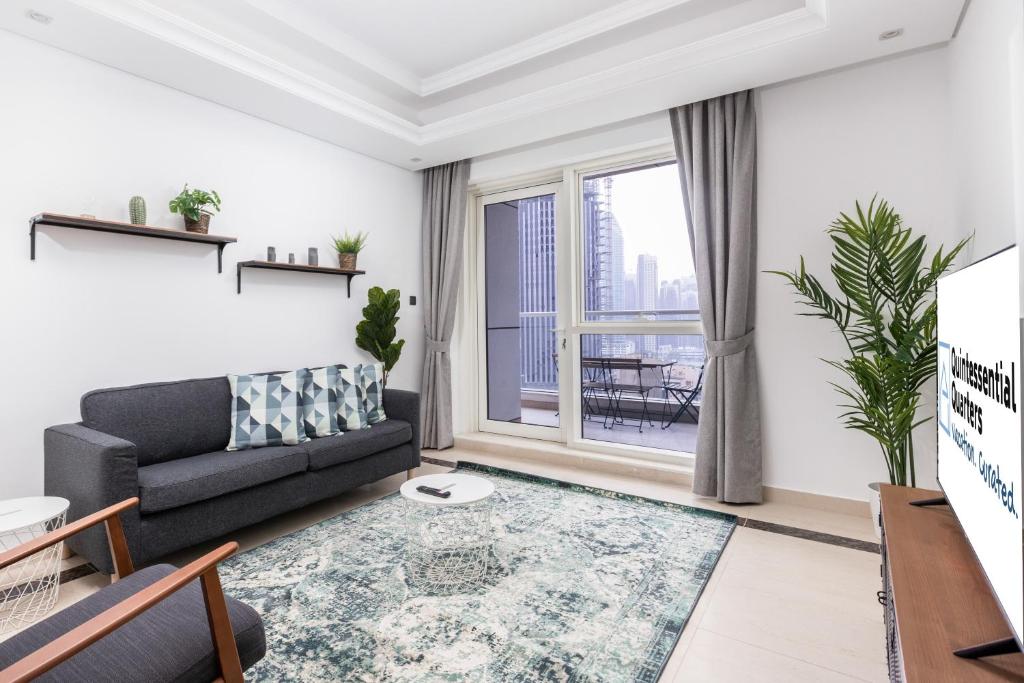 هتل لاولی اند پریستین 2 بی آر پلاس کیدز - 7 مین تو دبی مال - Lovely & Pristine 2BR + kids - 7min to Dubai Mall