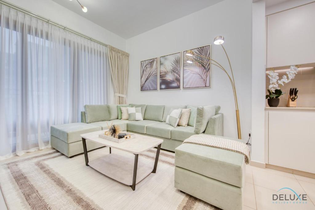 هتل اکسوئزیت 2بی آر ات زهره بریز دبی لند بای دلاکس هالیدِی هومز - Exquisite 2BR at Zahra Breeze Dubailand by Deluxe Holiday Homes
