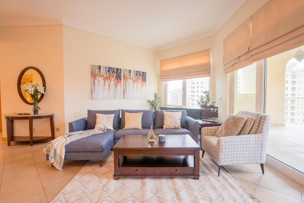 هتل دلاکس آپارتمان این پالم و پوول و بیچ اکسس - Deluxe Apartment in Palm with Pool & Beach Access