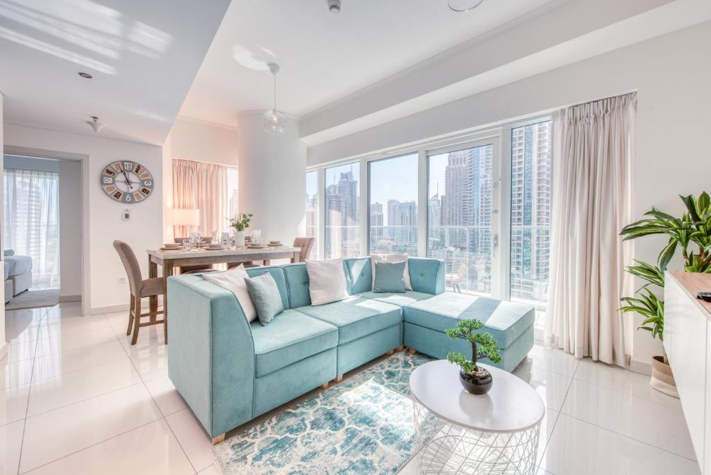 هتل آثنتیک 2بی‌آر ات دماک هایتس دبی مارینا بای دلاکس هالی‌دی هومز - Authentic 2BR at DAMAC Heights Dubai Marina by Deluxe Holiday Homes