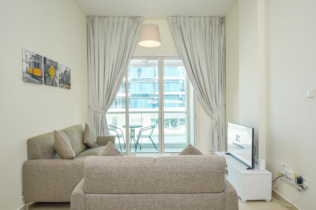هتل کوزی 1 بستروم وید استدی روم این دبی مارینا پارک تاور - Cozy 1 Bedroom with Study room in Dubai Marina Park Tower