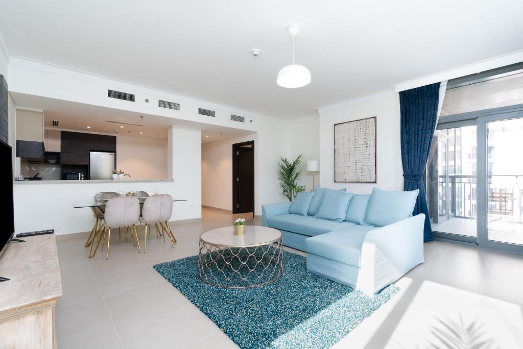 هتل لوکس بی‌ان‌بی دبی کریک هاربر بی‌ال‌وی‌دیوز - Lux BnB Dubai Creek Harbour BLVD Views