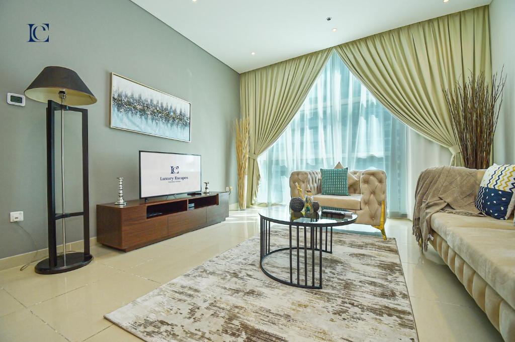 هتل برند نیو 1 بی آر این دبی مارینا - یاخت بی - Brand New 1BR in Dubai Marina - Yacht Bay