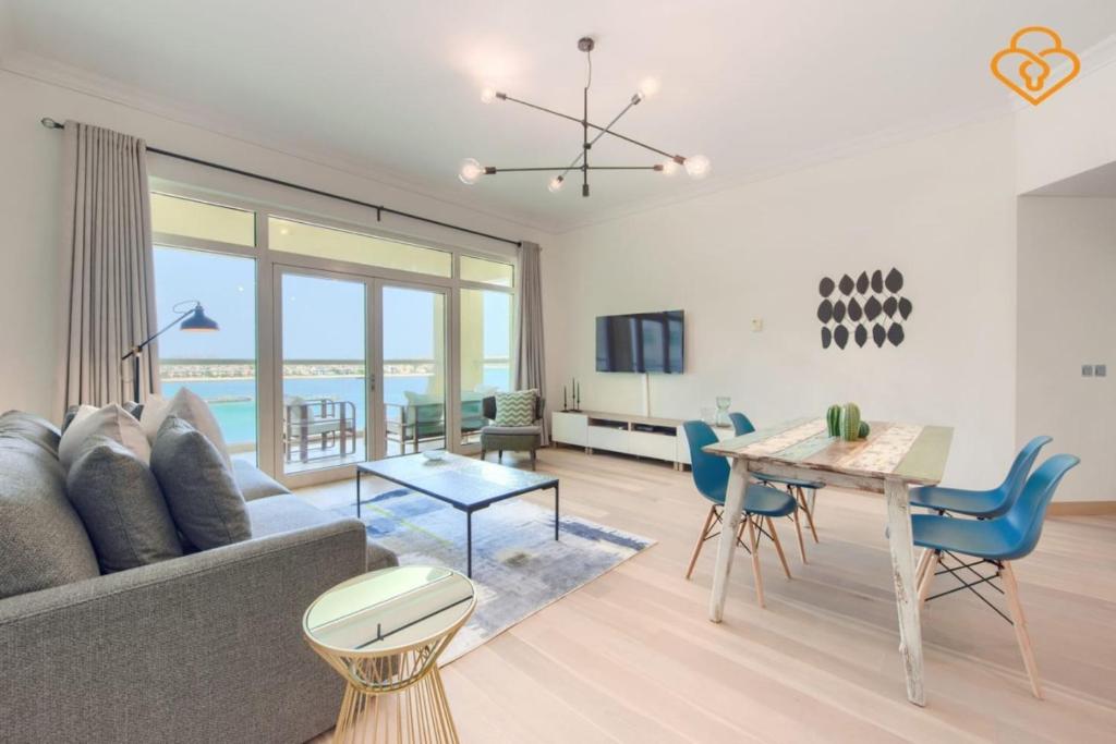 هتل کیزپلیز سی ویو 2 بی آر وید بیچ اکسس، پالم جمیرا - Keysplease Seaview 2 B/R With Beach access, Palm Jumeirah