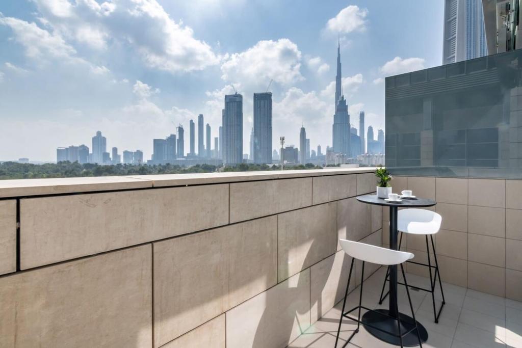 هتل سیلکهوس مدرن DIFC استودیو وید برج خلیفه ویو این برج دمان - Silkhaus modern DIFC studio with Burj Khalifa view in Burj Daman