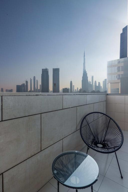 هتل سیلک هاوس لارج مدرن استودیو ویت برج خلیفه ویو - Silkhaus large modern studio with Burj Khalifa view
