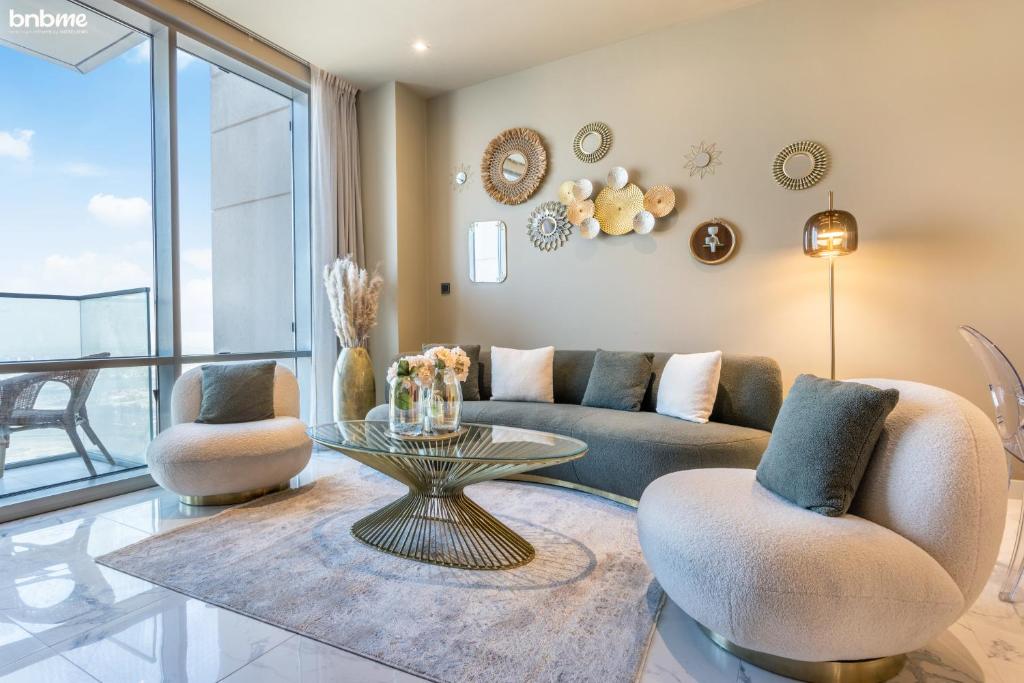 هتل بی ان بی می هومز - لاکچری تو بی آپت - ال حبتور - آمنه تاور - 5044 - bnbmehomes - Luxury 2B Apt - Al Habtoor - Amna Tower - 5044