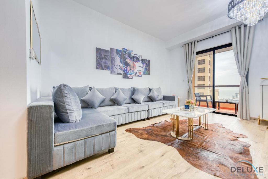 هتل الگانت 2 بی ار ات باهر 2 جی بی آر بای دلوکس هالیدِی هومز - Elegant 2BR at Bahar 2 JBR by Deluxe Holiday Homes