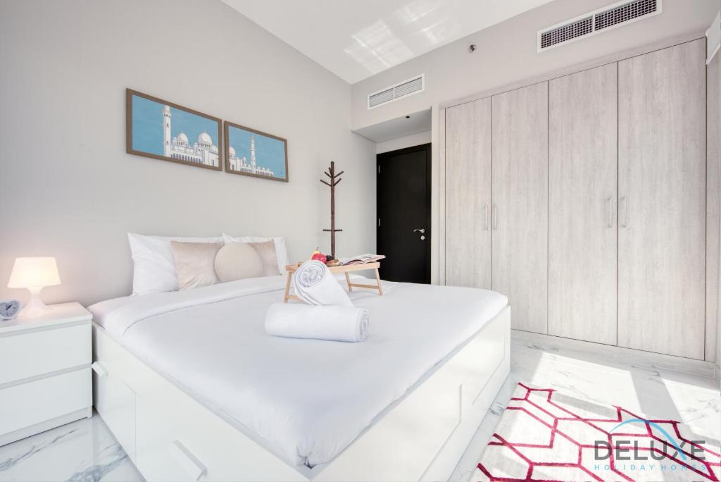 هتل پیسفول 1 بی آر ات مگ 505 دبی ساوت بای دلاکس هالیدے هومز - Peaceful 1BR at MAG 505 Dubai South by Deluxe Holiday Homes