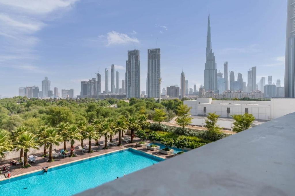 هتل سیلک هاوس استودیو در دی اف سی با برج خلیفه ویو، پول و جیم - Silkhaus studio in DIFC with Burj Khalifa view, pool & gym