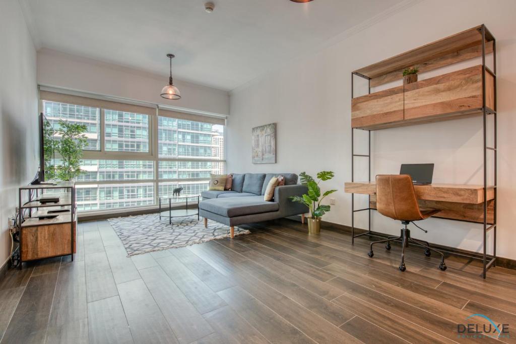هتل پاش 1 بی آر ات آل سهاب 2 دبی مارینا بای دلاکس هالیدی هومز - Posh 1BR at Al Sahab 2 Dubai Marina by Deluxe Holiday Homes