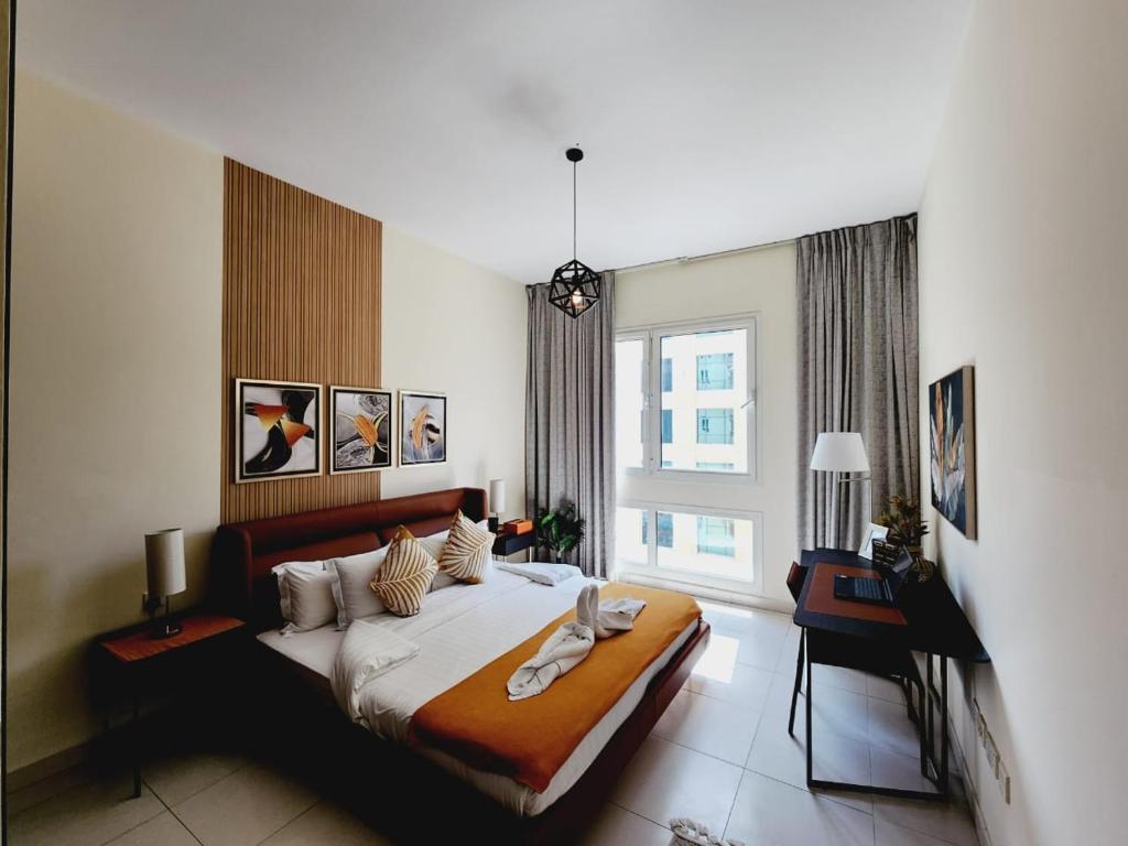هتل لاولی 1-بد روم آپارتمان در د قلب دبی مارینا - Lovely 1-bedroom apartment in the heart of Dubai marina
