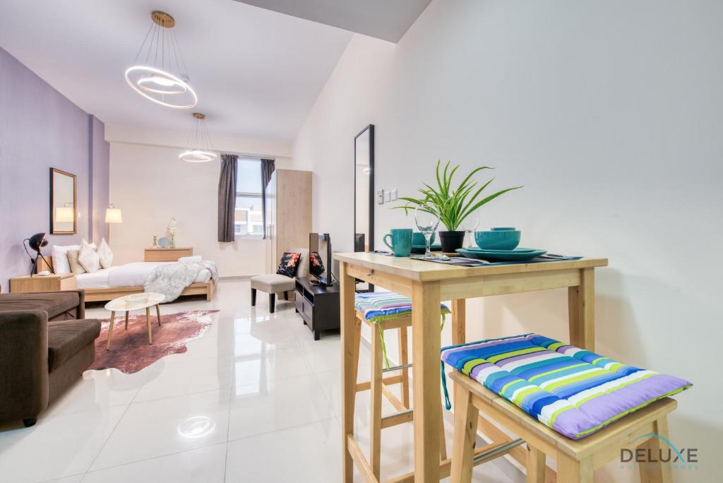 هتل ترانکیل استودیو ات مدیسون آستور دبی‌لند بای دلاکس هالیدی هومز - Tranquil Studio at Madison Astor Dubailand by Deluxe Holiday Homes