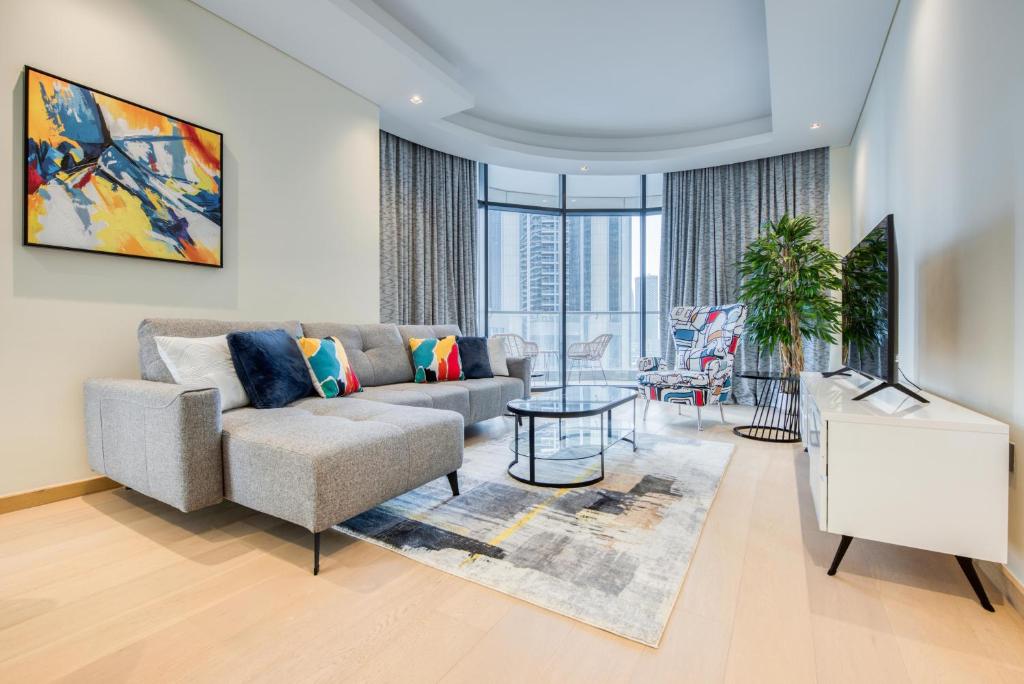 هتل آر اچ - داون تاون اوسیس، اسپیسس ۰۱ بی آر این داون تاون نییر دوبی مال - RH- Downtown Oasis, Spacious 01 BR in Downtown near Dubai Mall