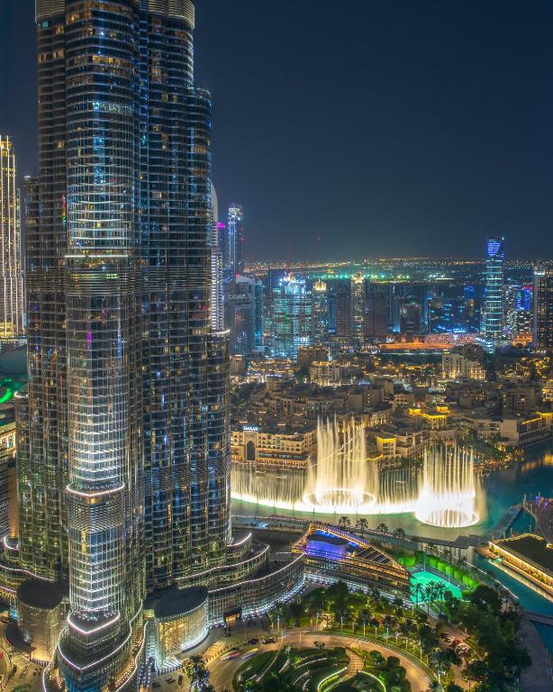 هتل فیرست کلاس 3 بی آر ویت فول برج خلیفه اند فوندین ویو - FIRST CLASS 3BR with full BURJ KHALIFA and FOUNTAIN VIEW