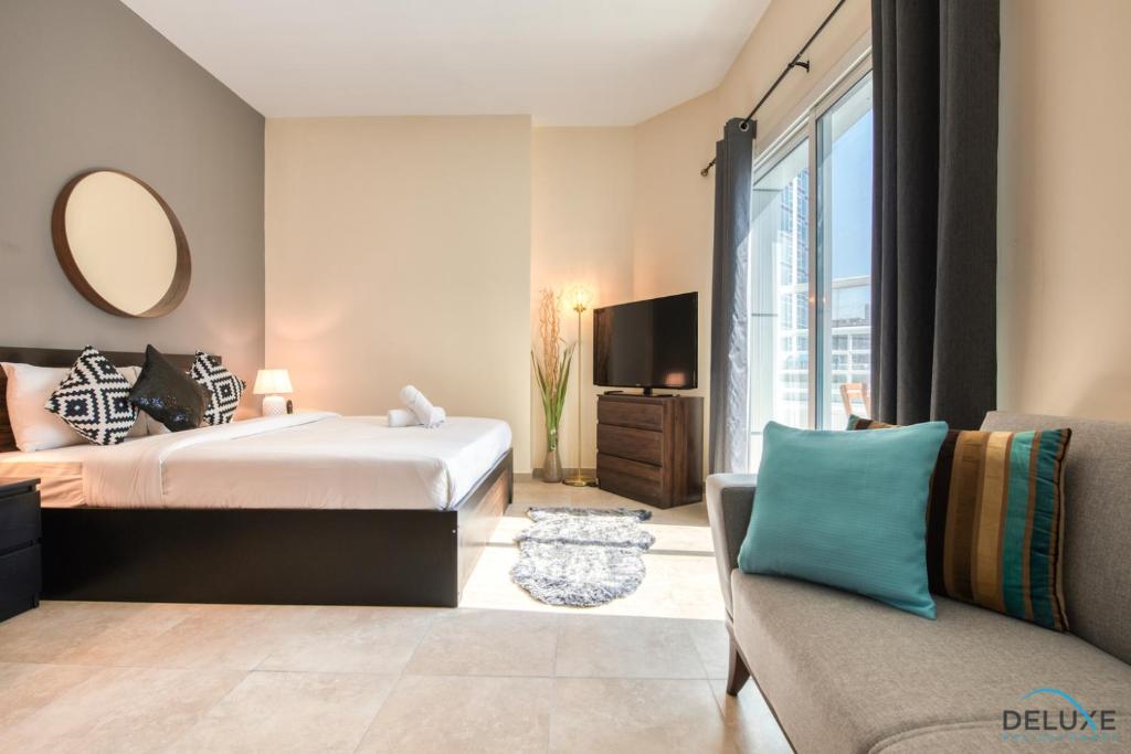 هتل اسپاتلس استودیو این دبی گیت ۲ جی ال تی بای دلاکس هالی‌دی هومز - Spotless Studio in Dubai Gate 2 JLT by Deluxe Holiday Homes