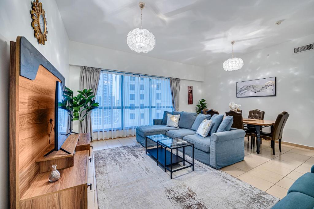 هتل واندرفول 2بی‌دی آپارتمان نیر د بیچ صدف جی‌بی‌آر - Wonderful 2BD apartment near The Beach Sadaf JBR