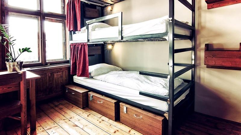 هتل دورمیتوری پنسیون سوفاها بنک بد رومز این هوم استی آپارتمان Dormitory Pension Sofas Bunk Bed Rooms in Homestay Apartment