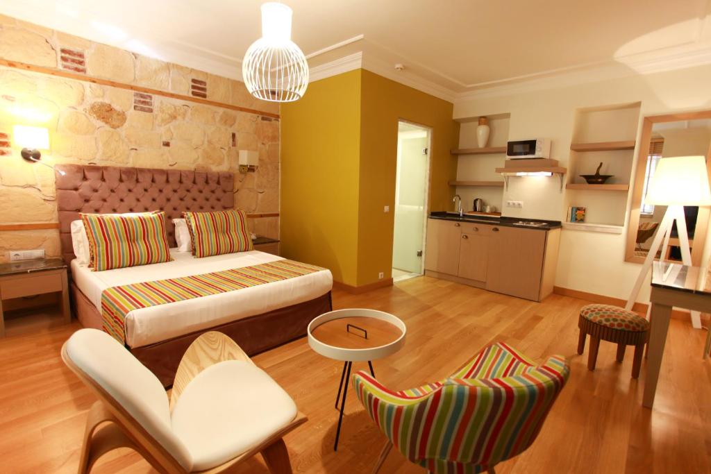 هتل کالرful استودیو فلت نییر هادرین's گیت - Colorful Studio Flat near Hadrian's Gate