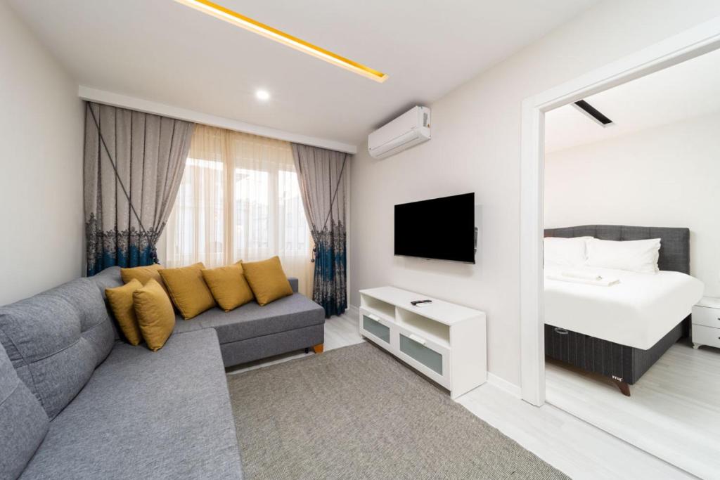 هتل مدرن اند سنترال فلت نیئر بیچ این موراتپاشا - Modern and Central Flat near Beach in Muratpasa
