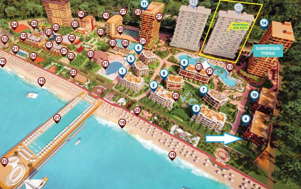 هتل دریم لند اوسیس چاکوی، آجارا Dreamland Oasis Chakvi, Adjara