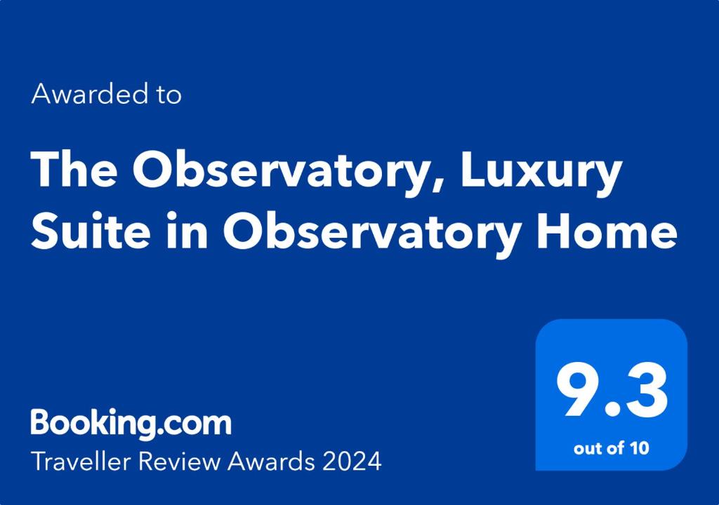 هتل دِ اوبزر وتوری، لاکچری سوئیت این اوبزر وتوری هوم The Observatory, Luxury Suite in Observatory Home