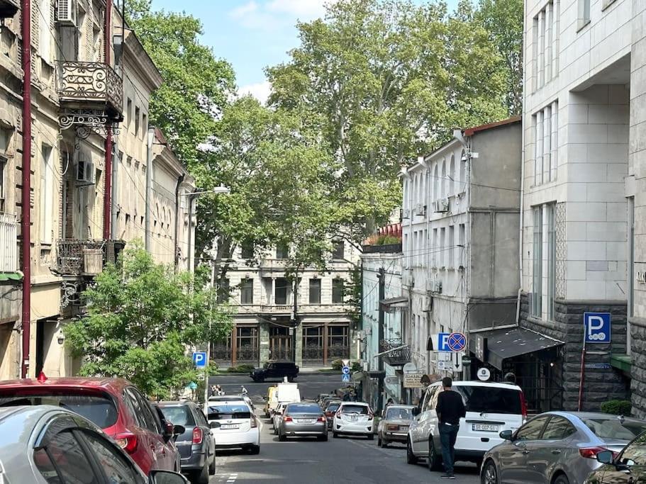 Modern building on Rustaveli Ave