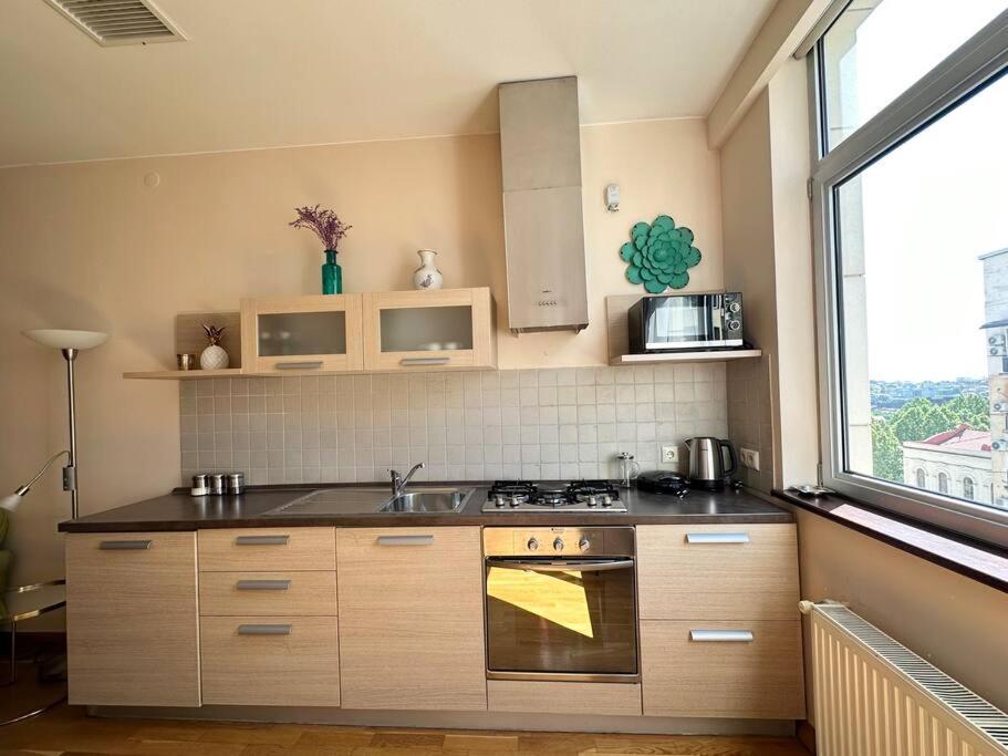 Modern building on Rustaveli Ave