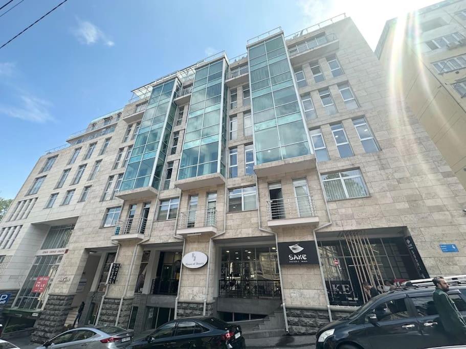 Modern building on Rustaveli Ave