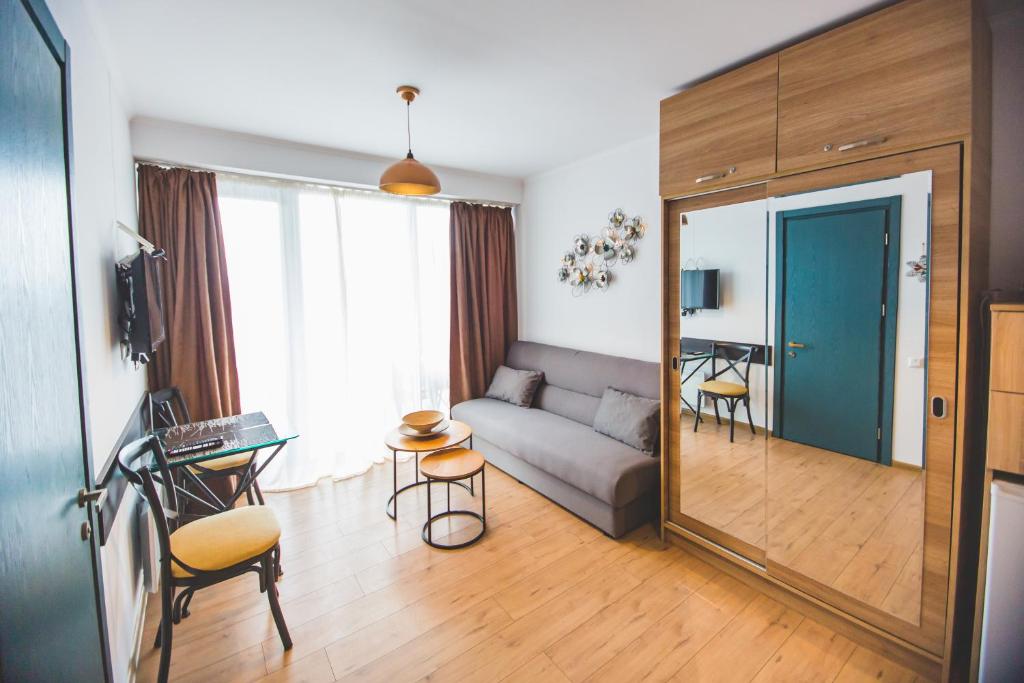 کوزی آپارتمینت این باکوریا نی، آپارت هتل آرت، کوختا Cozy Apartment in Bakuriani, Apart Hotel Art, Kokhta