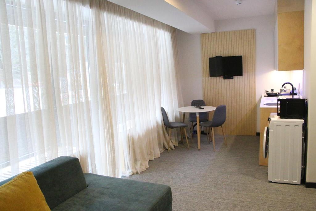 هتل اسکی-این/اسکی-اوت آپارتمان در باکوریانی - ski-in/ski-out apartment in Bakuriani