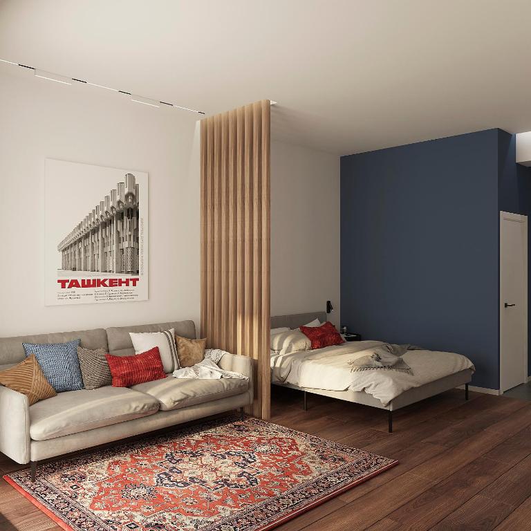هتل بلولفت 52 آی تاشکند آپارتمان ویت بالکنی - Blueloft 52 I Tashkent Apartment with Balcony