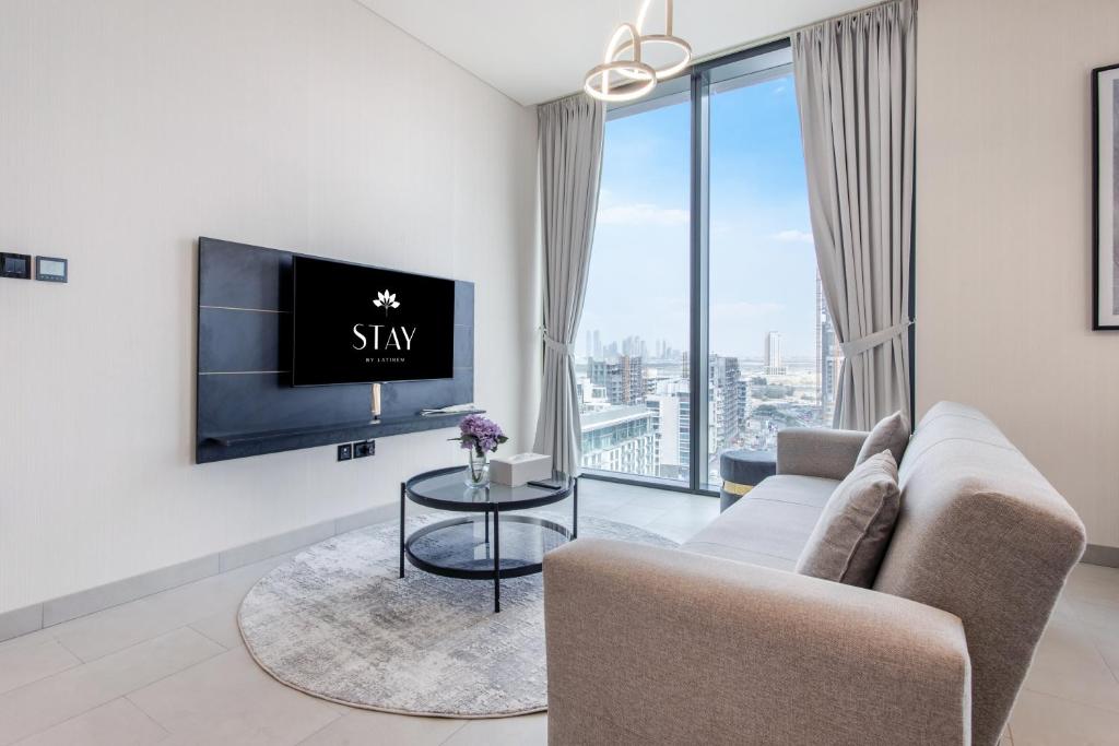 هتل خانه تعطیلات لوکس 2 خوابه W1504 در نزدیکی برج خلیفه STAY BY LATINEM - STAY BY LATINEM Luxury 2BR Holiday Home W1504 near Burj Khalifa